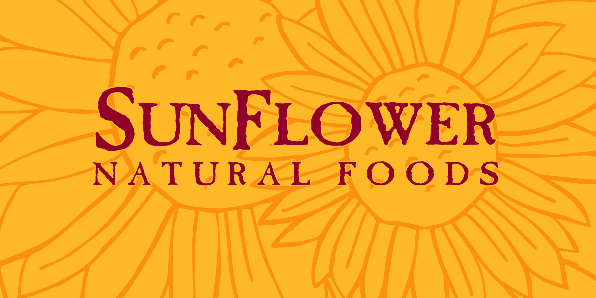 sunflower natural foods gift certificate front side
