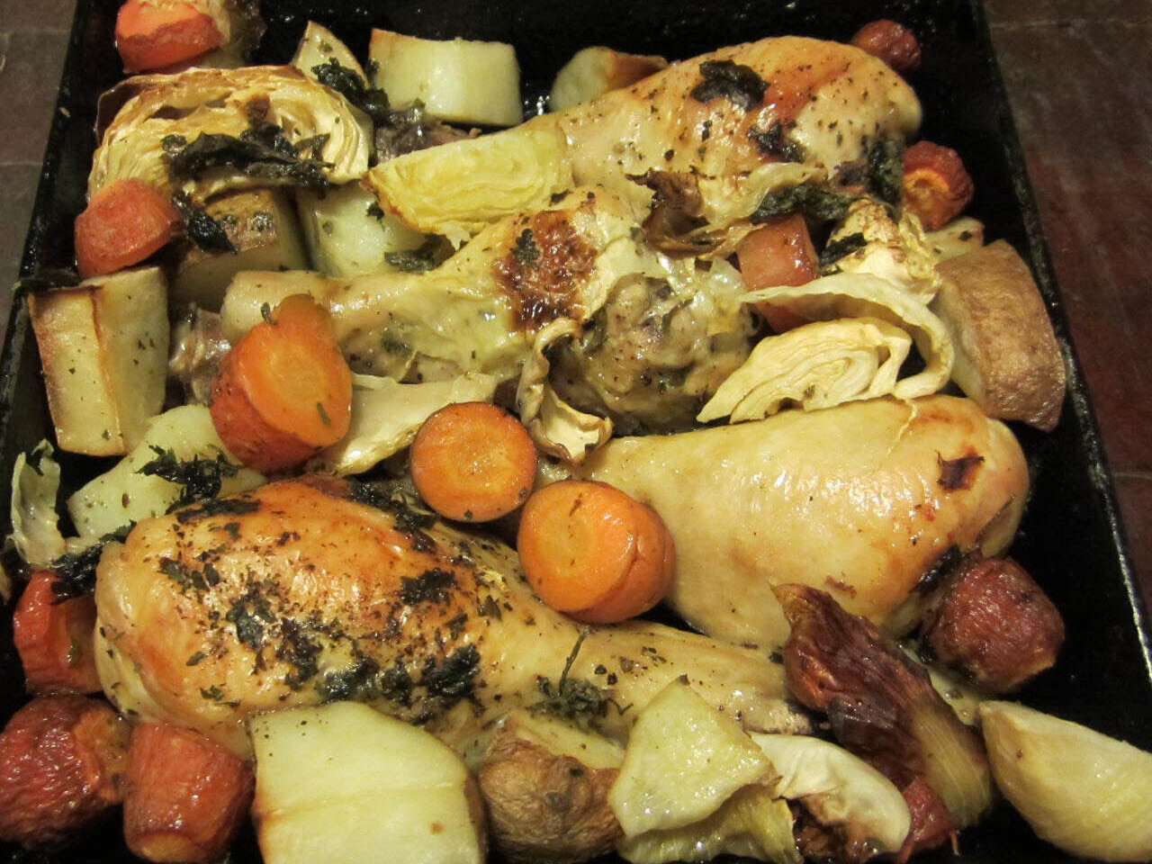 Chicken With Winter Vegetables